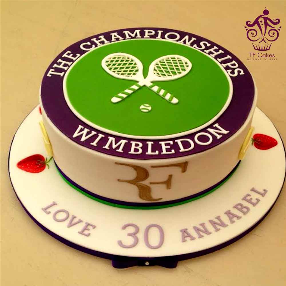 Tennis Theme Cake