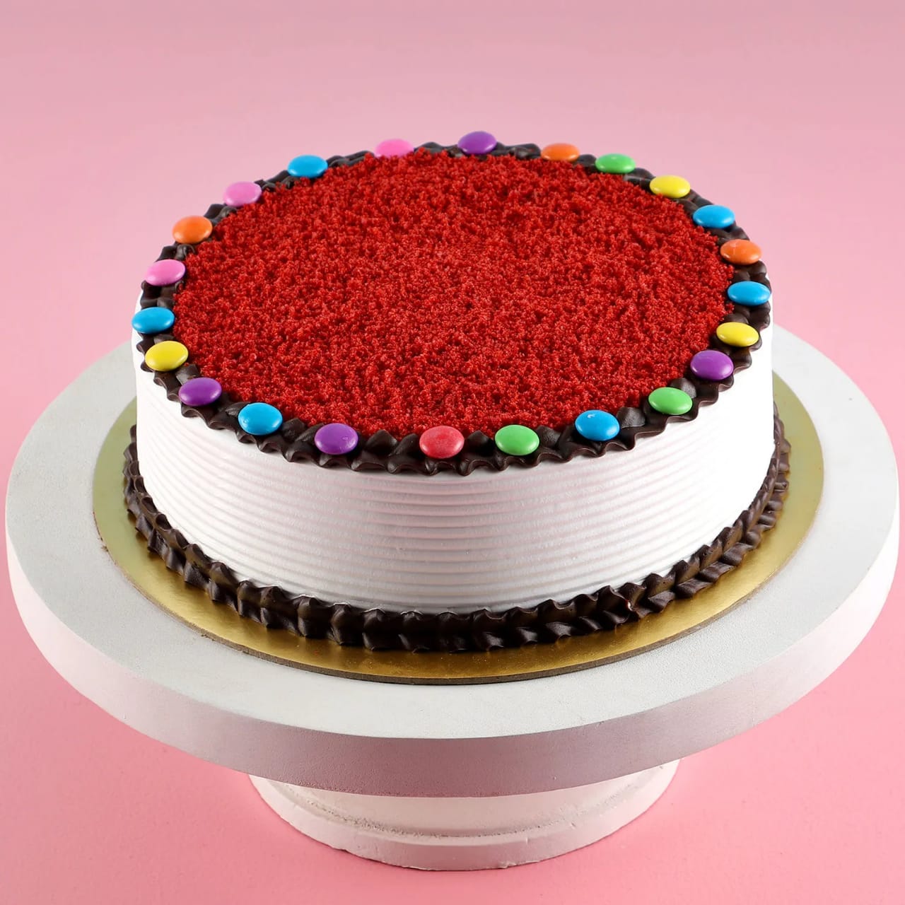 Red Velvet Gems Cake