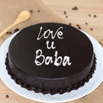 Love You Baba Cake