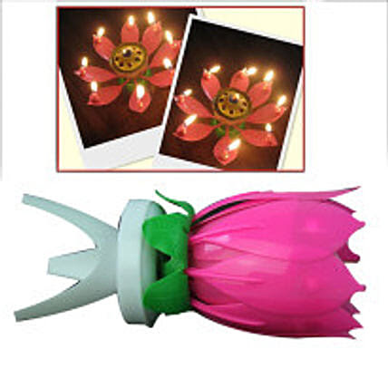 Flower Candle 1pc