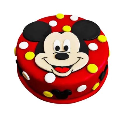 Adorable Mickey Mouse Cake