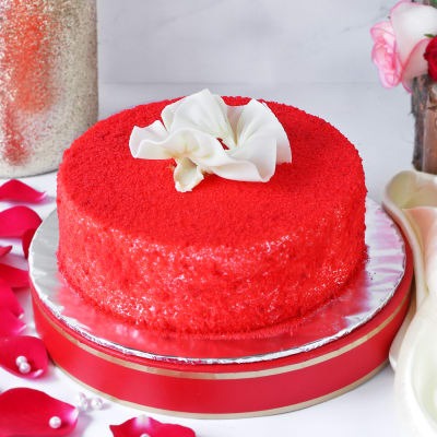 GARNISHED Red Velvet Cake