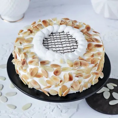 Celestial Vanilla Almond Cake