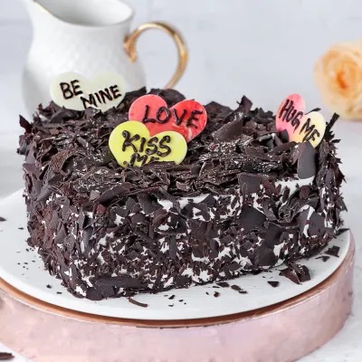 Valentines Black Forest Cake