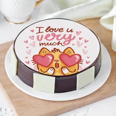 LOVE Proposal Cake