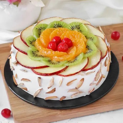 Fruit Almond Cake