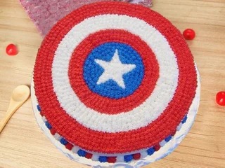 The Shield of Captain cake
