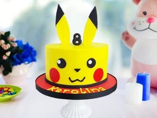 Cute Pikachu Cake