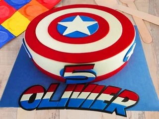 The First Avenger cake