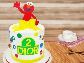 Rock With Elmo cake