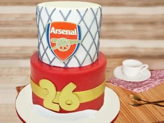 Tribute To Arsenal cake