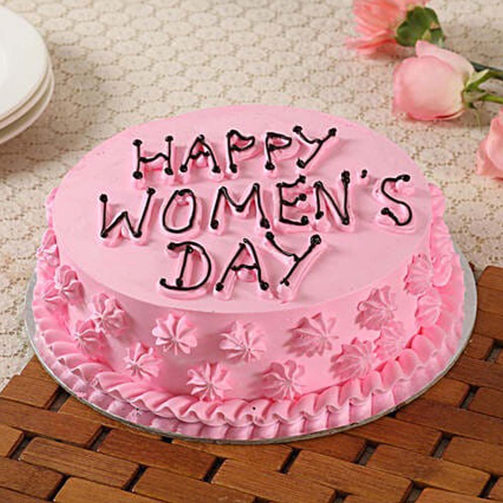 Happy Women's Day Cake
