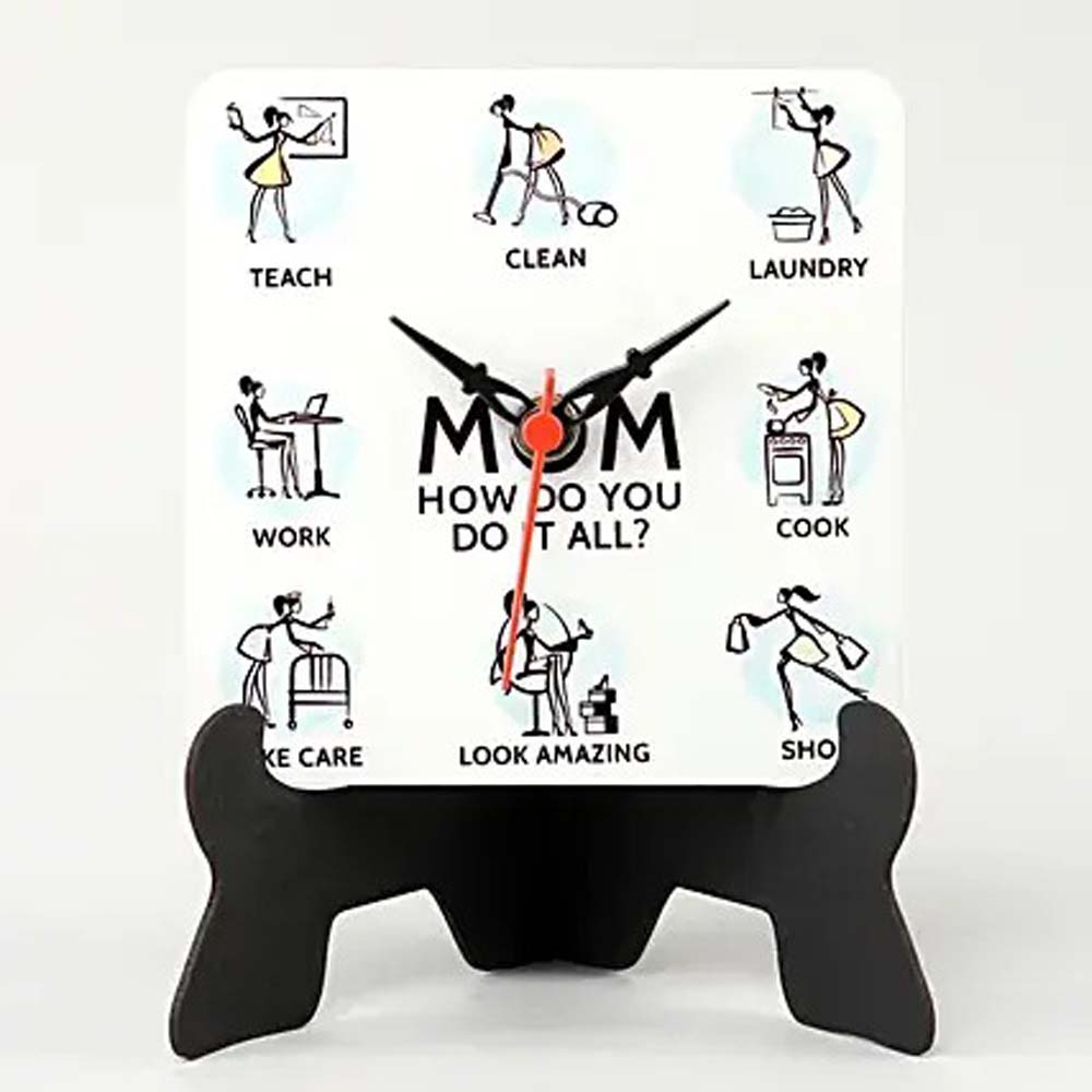 All-Rounder Mother Table Clock