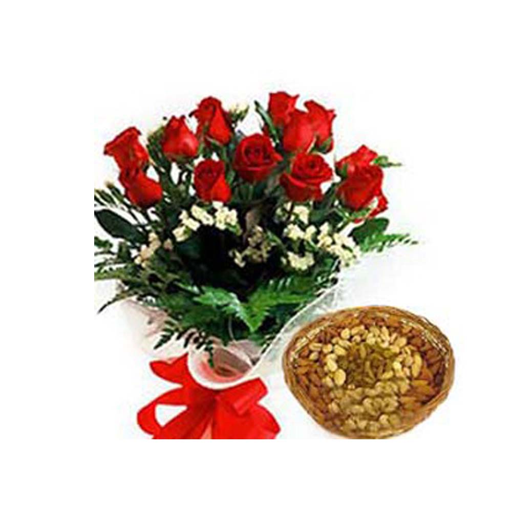 Roses with Dry fruits