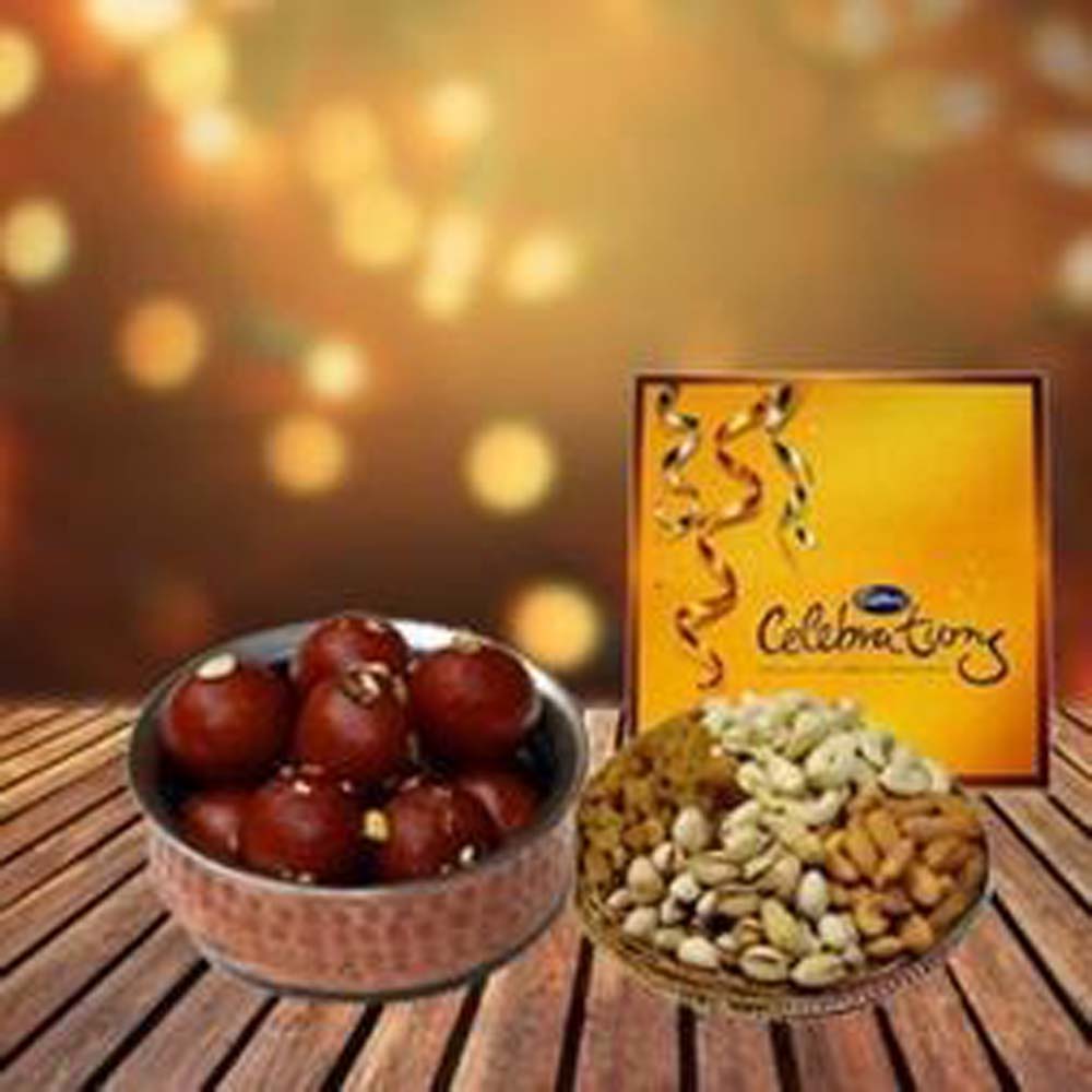 Sweets, Chocolates, and Dry Fruits