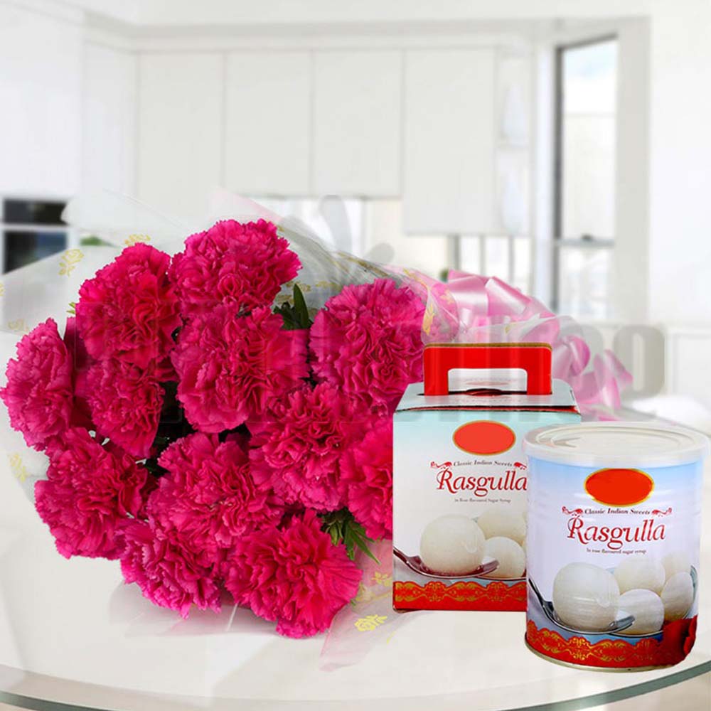 Carnations and Rasgullas
