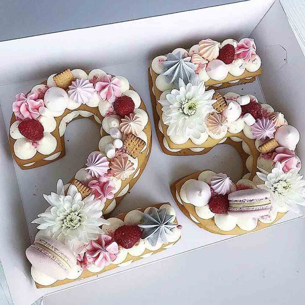 Number Cakes For Birthday  Anniversary  Order Number Cakes Online