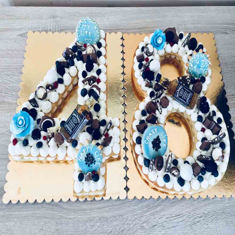 48 Number Cake