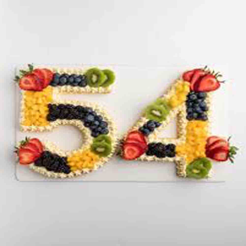 54 Number Cake