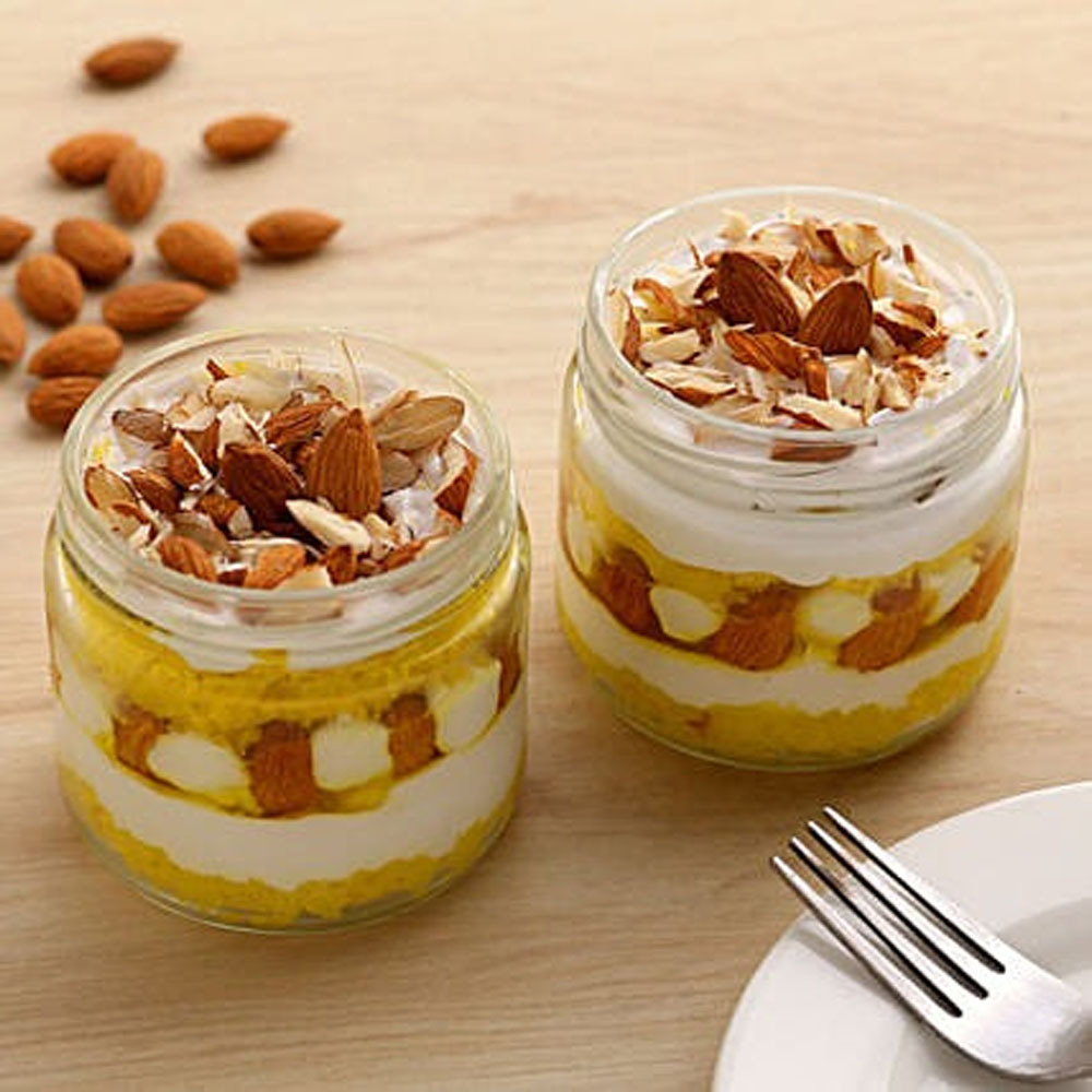 Pineapple & Almond Cake Jar Set of 2