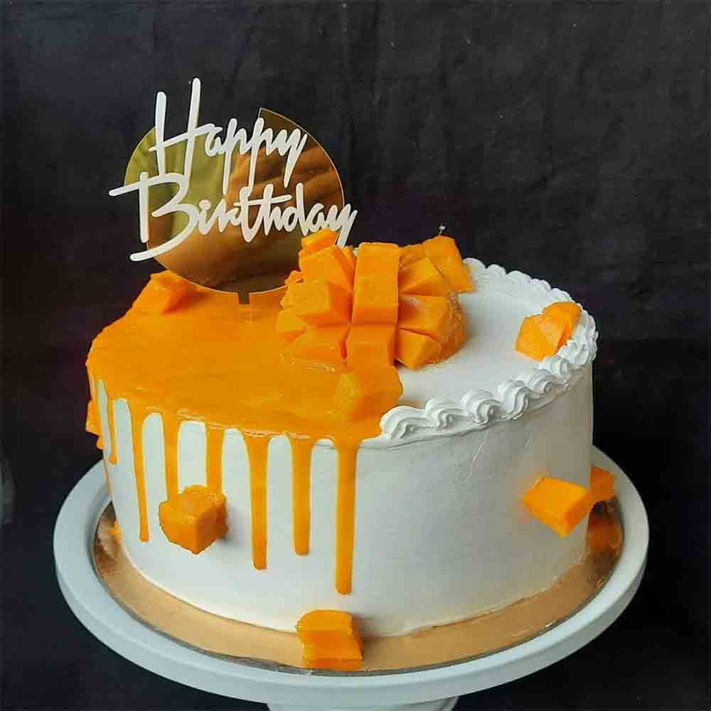 Mango Birthday Cake| Order Mango Birthday Cake online | Tfcakes