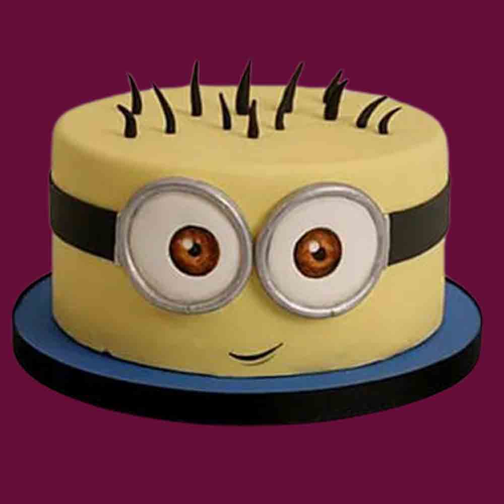 Minion Cartoon Cake| Order Minion Cartoon Cake online | Tfcakes