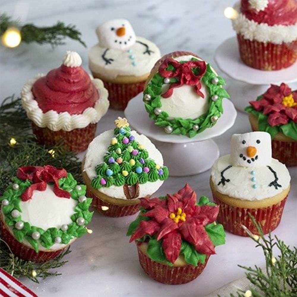 Christmas Flavoured CupCakes