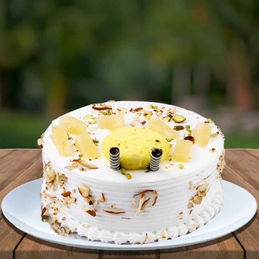 Pineapple-N-Pista-Rasmalai-Cake