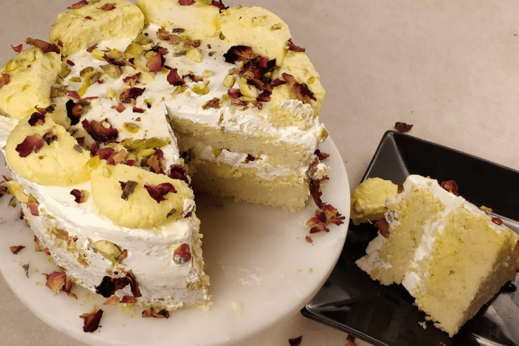 Creamy rasmalai cake