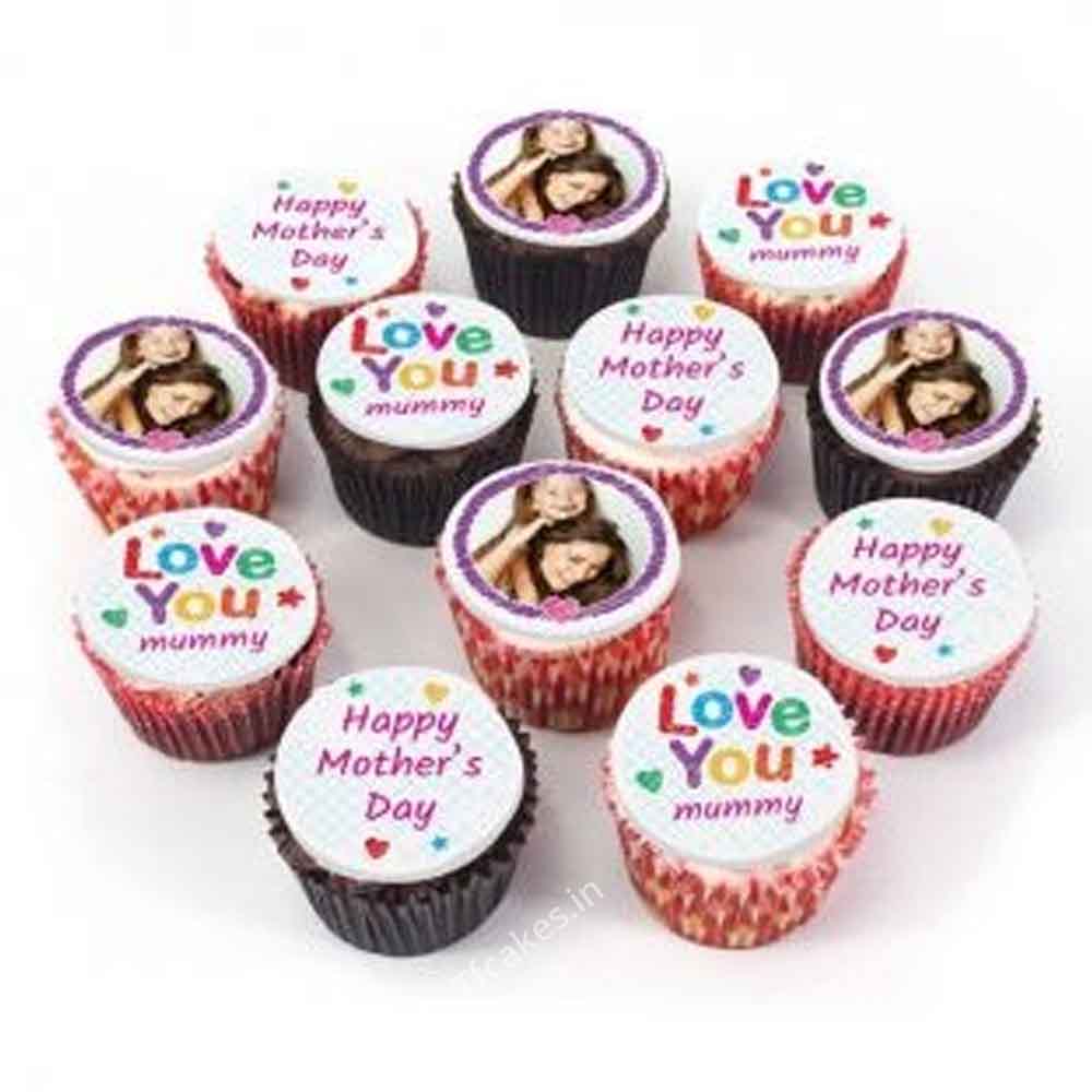 Love U Mumy Cupcake