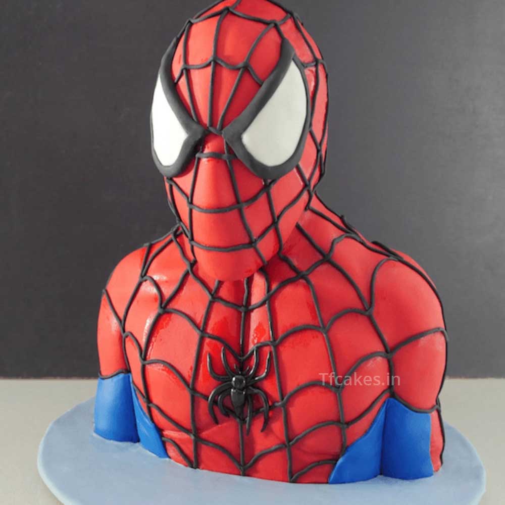 Spiderman Character Cake