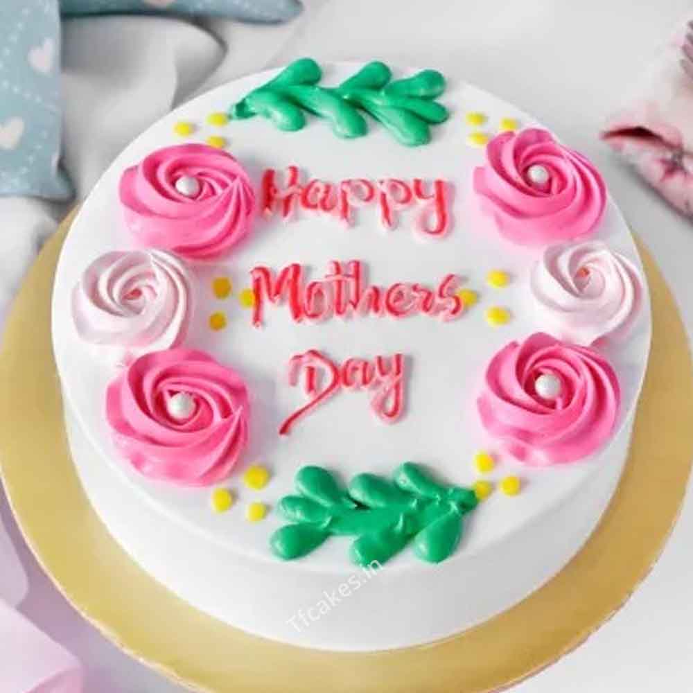 Mothers Day Flower Cake