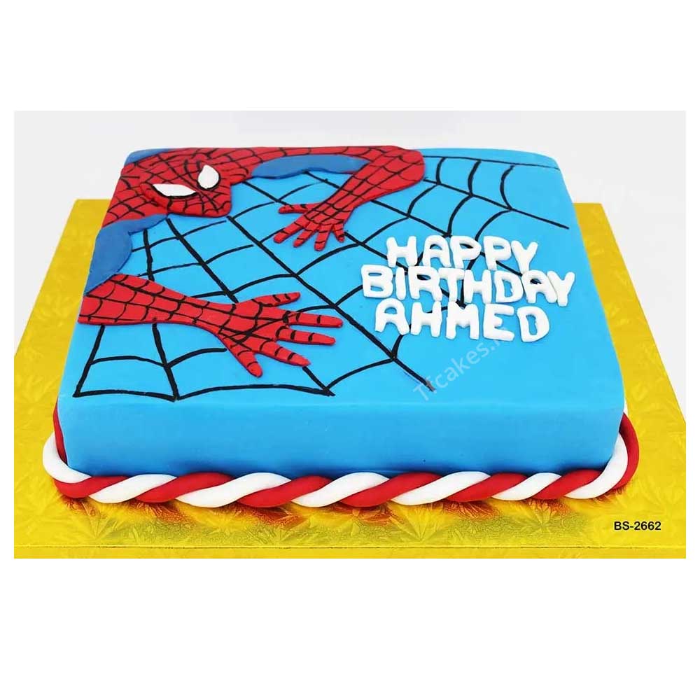 2-Tier Spiderman Cake – Sei Pâtisserie-sonthuy.vn