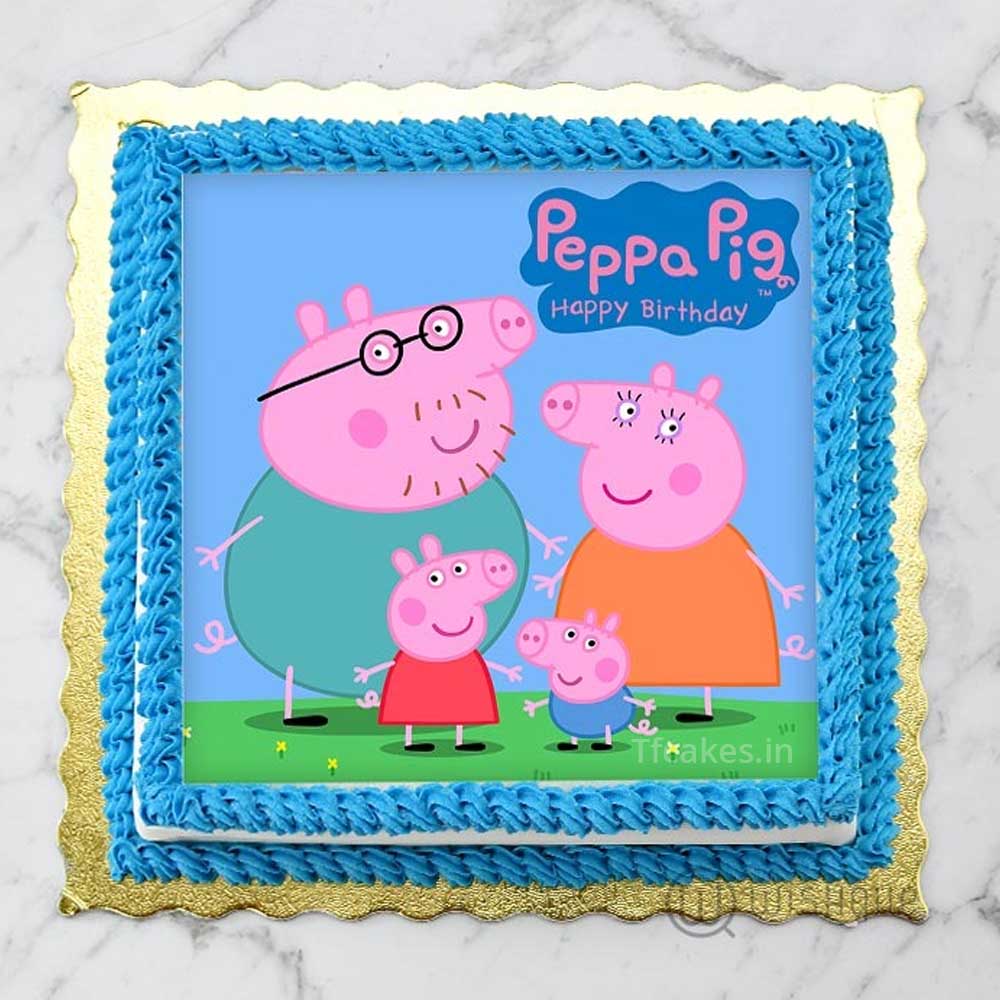 Princess Peppa Pig Buttercream Cake #peppapig #peppapigcake #princesscakes  #buttercreamc… | Peppa pig birthday decorations, Peppa pig birthday party, Peppa  pig cake