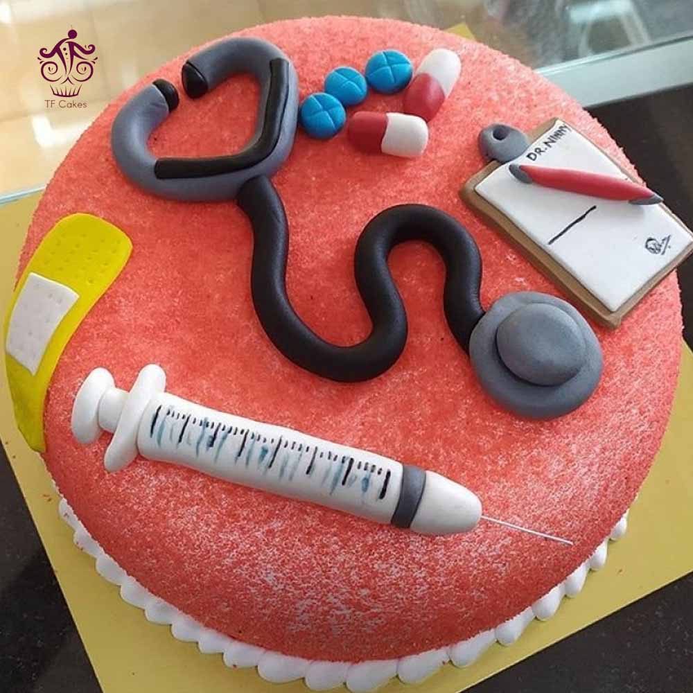 Red Velvet Doctor Cake