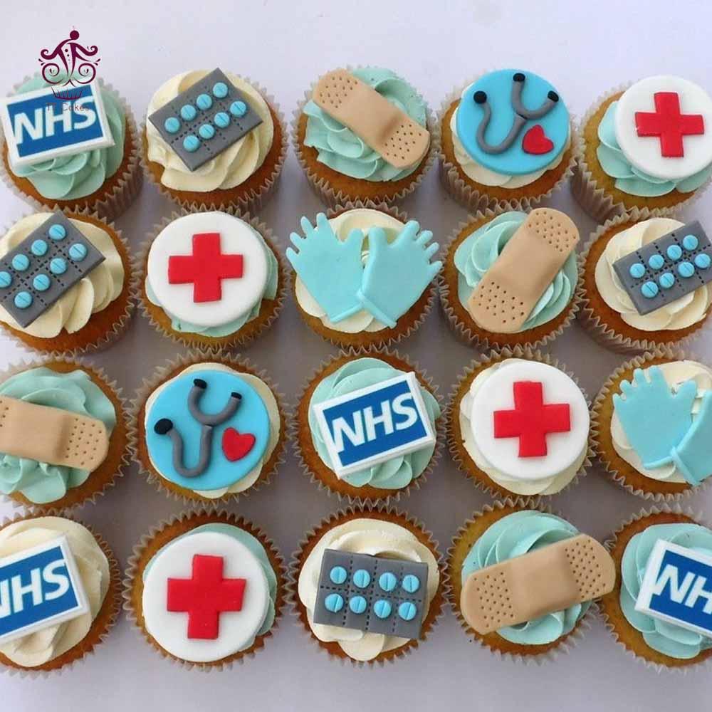 Doctor Theme Cup Cake