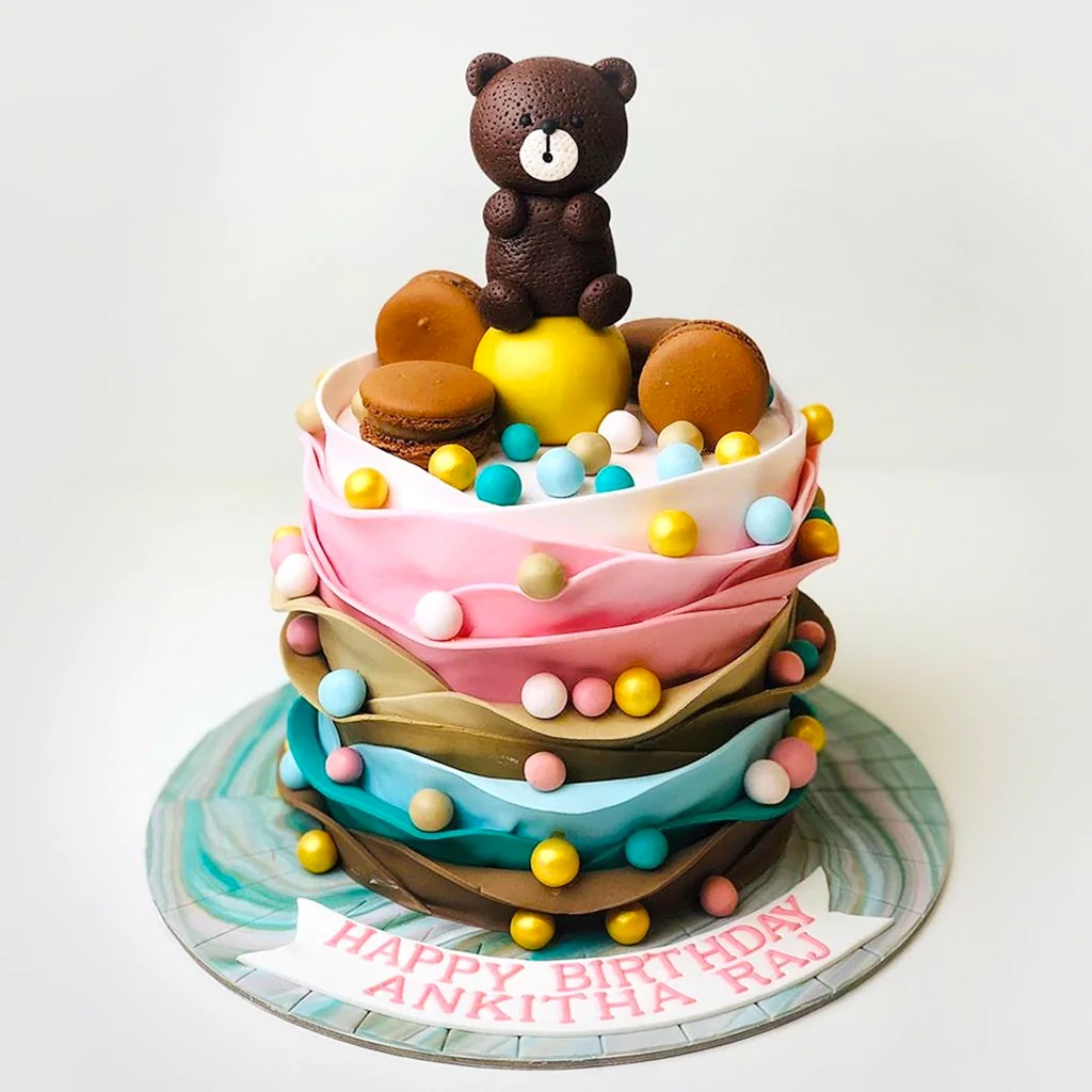 Teddy Bear Theme Cake