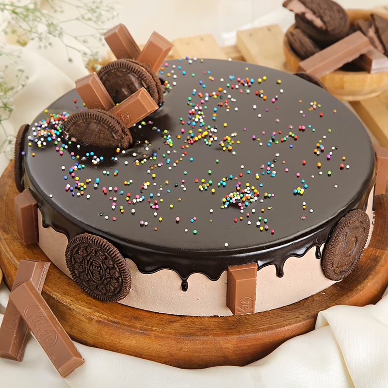 Kit Kat Cake (Chocolate Candy Bar Cake!) - Kirbie's Cravings