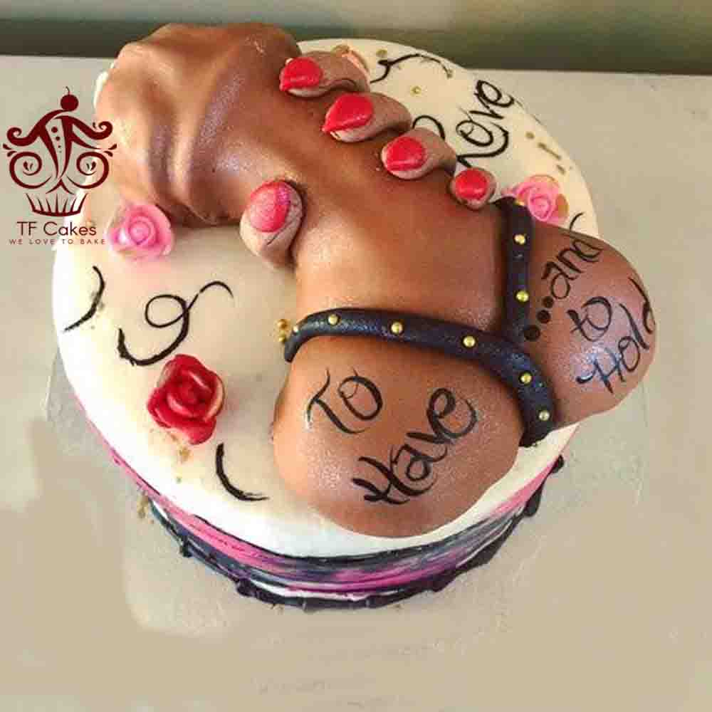 Celebrate Bachelorette Cake
