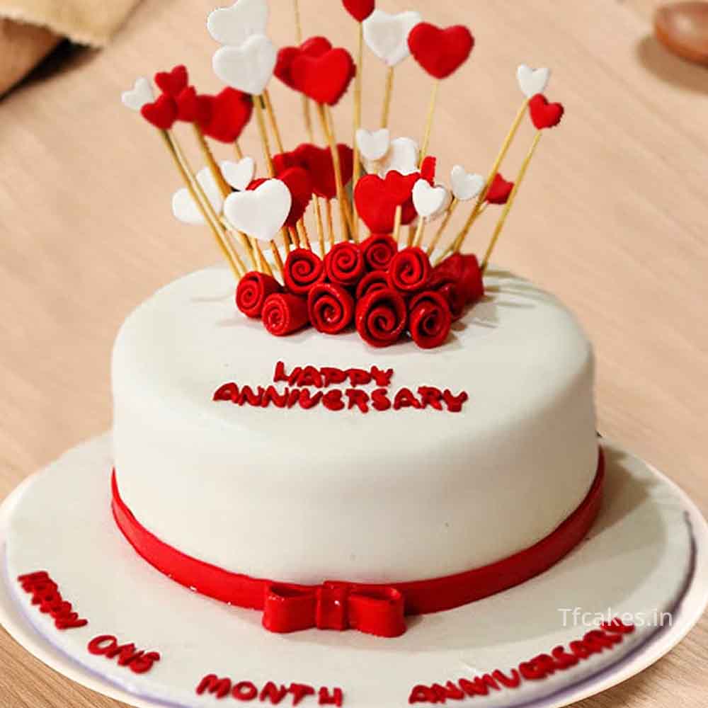 Love Cake | Couple cake| Engagement cake | cake for love | Anniversary cake  | Cake For Friends