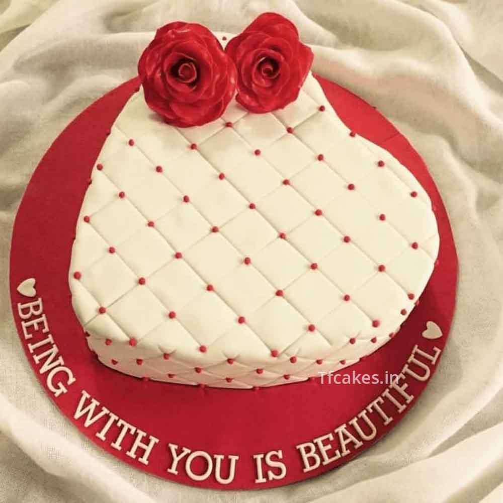 Red Heart Love Cake Topper | Cake Decors | MyPartyShopOnline