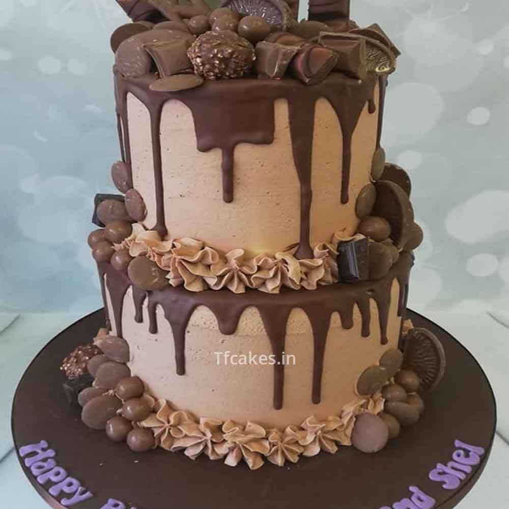 2tier Chocolate Cream Cake