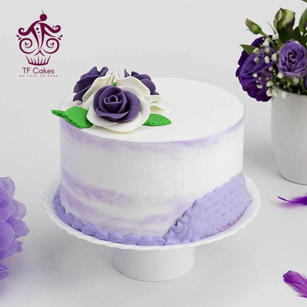 Fondant Rose Cake|Order Black Forest Cake| Birthday special cake ...