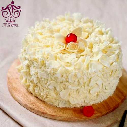 Delicious White forest Cake