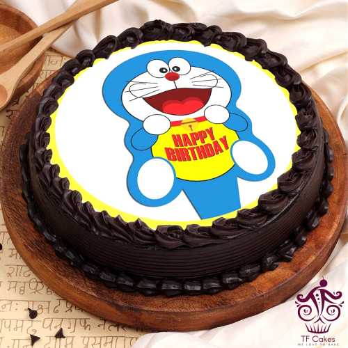Black Forest Doraemon Cake