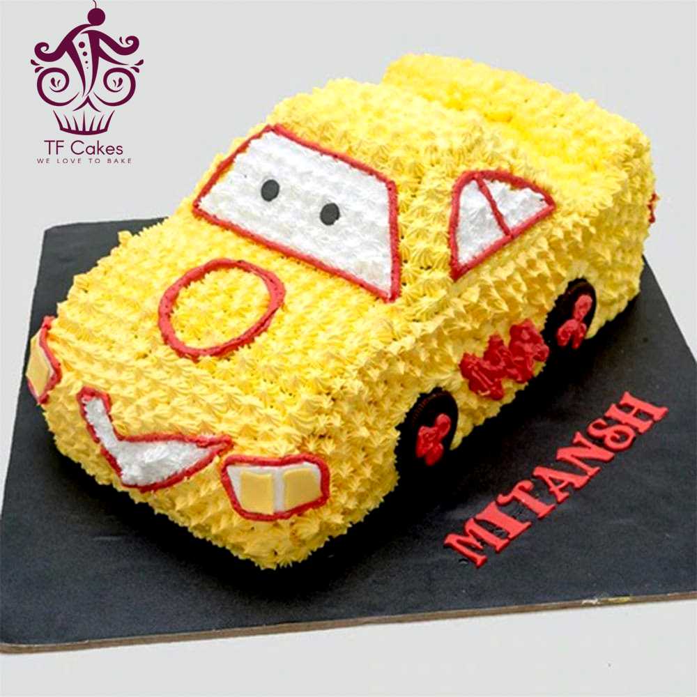 Toy Car Cake - Dough and Cream