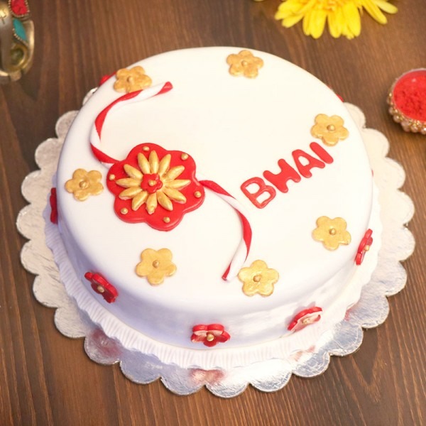 Anniversary Cake For Bhai And Bhabhi | bakehoney.com