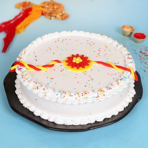 Rakhi Special White Forest Cake