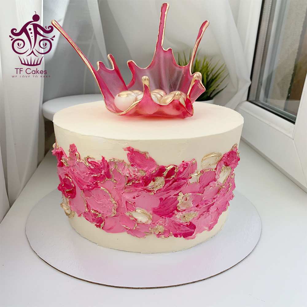 Exquisite Isomalt Cake