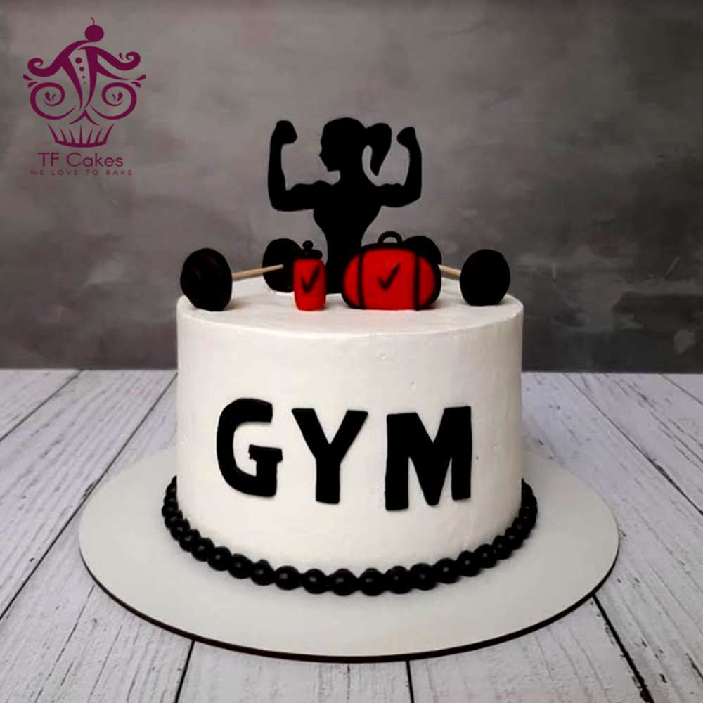 Women Gym Cake